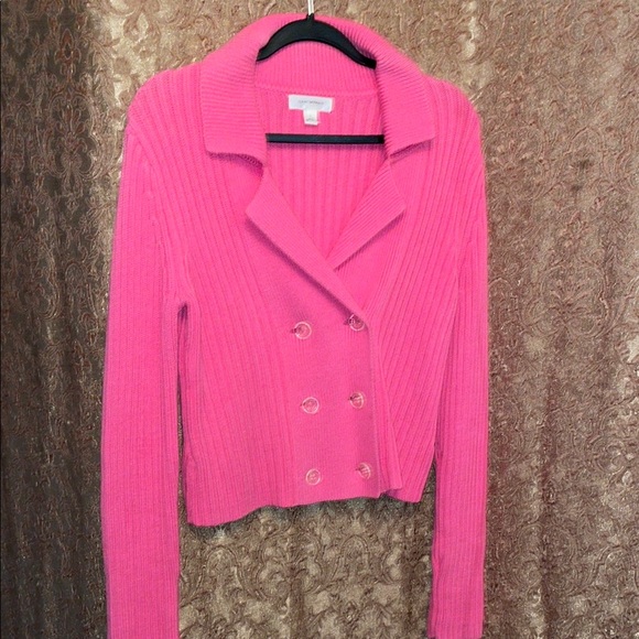 Isaac Mizrahi Sweaters - Isaac Mizrahi Vibrant Pink Knit Sweater.  Size Small.